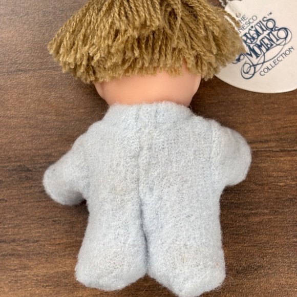 Vintage HI BABIES 1991 Precious Moments BOY DOLL Figure Toy Ornament Enesco - P - Picture 8 of 9
